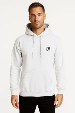 Man in white hoodie